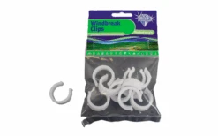 Blue Diamond Windbreak Clips Retaining Clips For Windbreak Poles 25 Mm 10 Pieces