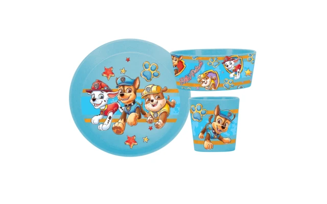 Koziol Connect Paw Patrol Tableware Set 3 Pieces Cream 2 Koziol Connect Paw Patrol Tableware Set 3 Pieces Cream - Image 2