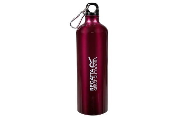 Regatta Alu Bottle Drinking Bottle 1 Liter Silver 2 Regatta Alu Bottle Drinking Bottle 1 Liter Silver - Image 2