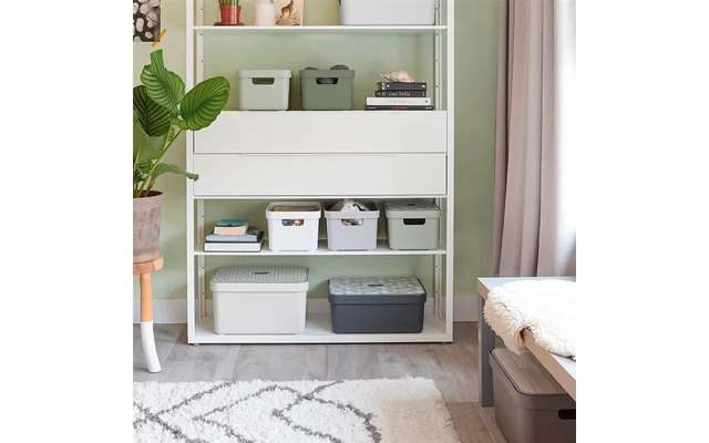 Sunware Sigma Home Storage Box 13 Liters Taupe 2 Sunware Sigma Home Storage Box 13 Liters Taupe - Image 2