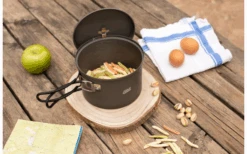 Esbit Aluminum Pot 1100 Ml -Outdoor Camping 676689 4605129