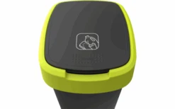 Rotho Twist Waste Garbage Can With Swing And Hinged Lid 25 Liters Mistletoe Green