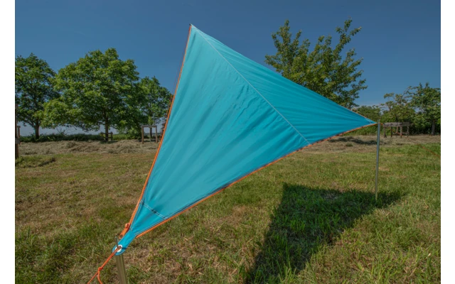 Bent TC- Zip Canvas Single Connectable Awning 250 X 250 X 250 Cm White Striped Caribbean 2 Bent TC- Zip Canvas Single Connectable Awning 250 X 250 X 250 Cm White Striped Caribbean - Image 2