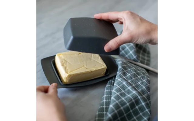 Koziol Rio Butter Dish Nature Coral 4 Koziol Rio Butter Dish Nature Coral - Image 4