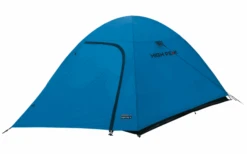 High Peak Kiruna 3 Freestanding 3 Person Dome Tent Blue / Gray
