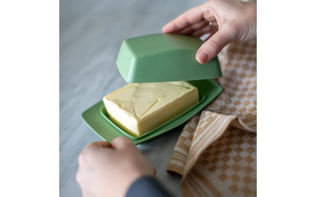 Koziol Rio Butter Dish Nature Coral 2 Koziol Rio Butter Dish Nature Coral - Image 2