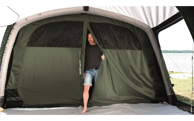 Outwell Oakdale 5PA Inflatable Tunnel Tent Three Room For 5 People 2 Outwell Oakdale 5PA Inflatable Tunnel Tent Three Room For 5 People - Image 2