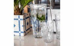Koziol Club Pitcher Superglass Transparent Jug With Lid 1.5 Liters