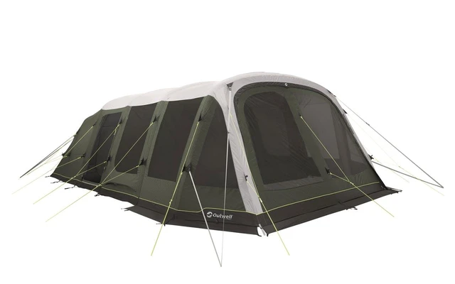 Outwell Queensdale 8PA Inflatable Tunnel Tent Five Room For 8 People 3 Outwell Queensdale 8PA Inflatable Tunnel Tent Five Room For 8 People - Image 3