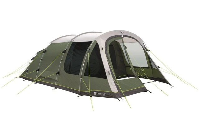 Outwell Norwood 6 Tunnel Tent Four Room For 6 People 2 Outwell Norwood 6 Tunnel Tent Four Room For 6 People - Image 2