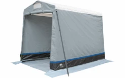 High Peak Multitent Freestanding Equipment Tent 230 X 160 Cm Gray / Blue
