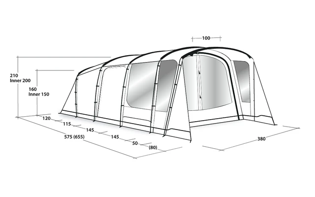 Outwell Greenwood 6 4 Outwell Greenwood 6 - Image 4