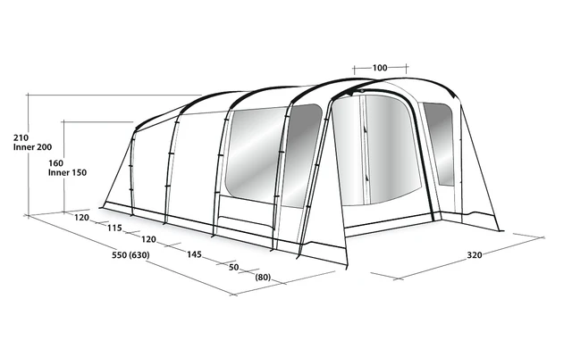 Outwell Greenwood 5 4 Outwell Greenwood 5 - Image 4