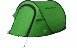 High Peak Vision 3 Single Roof 3 Person Pop Up Throw Tent Green -Outdoor Camping 739763 4973903 1