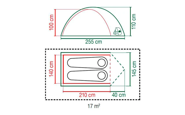 Coleman Dome Tent Kobuk Valley 2 2 Coleman Dome Tent Kobuk Valley 2 - Image 2