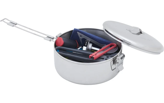 Alpine Stowaway Stainless Steel Pot 475 Ml 7 Alpine Stowaway Stainless Steel Pot 475 Ml - Image 7