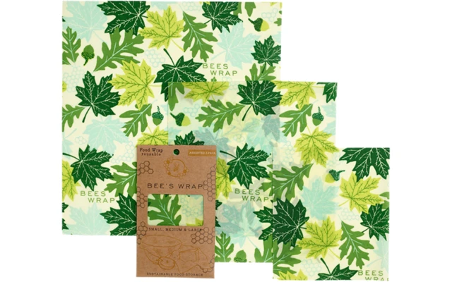 Bees Wrap Beeswax Cloth 3-pack Mixed Original 5 Bees Wrap Beeswax Cloth 3-pack Mixed Original - Image 5