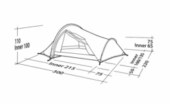 Robens Challenger 3XE Tunnel Tent Green 9 Robens Challenger 3XE Tunnel Tent Green -Outdoor Camping 771890 5131130