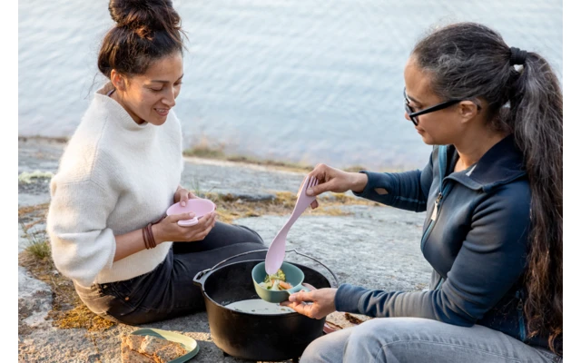 Light My Fire Spork Large Serving Organic Cutlery Cream 3 Light My Fire Spork Large Serving Organic Cutlery Cream - Image 3