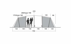 Easy Camp Huntsville Twin 800 Tunnel Tent For 8 People 12 Easy Camp Huntsville Twin 800 Tunnel Tent For 8 People -Outdoor Camping 782501 5172614