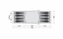 Easy Camp Huntsville Twin 800 Tunnel Tent For 8 People 13 Easy Camp Huntsville Twin 800 Tunnel Tent For 8 People -Outdoor Camping 782504 5172620