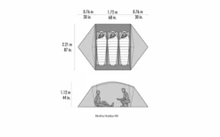 MSR Mutha Hubba NX V2 3 Personen Weiß 12 MSR Mutha Hubba NX V2 3 Personen Weiß -Outdoor Camping 819866 5300270