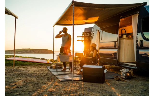 Fiamma F80s Ducato Awning Deep Black Cloth Color Royal Grey 320 4 Fiamma F80s Ducato Awning Deep Black Cloth Color Royal Grey 320 - Image 4